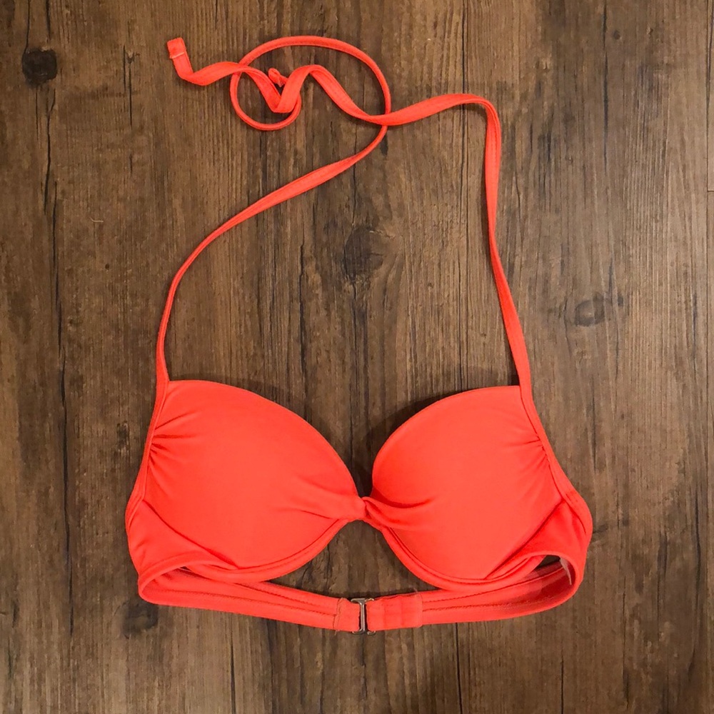 Pink bathing suit top